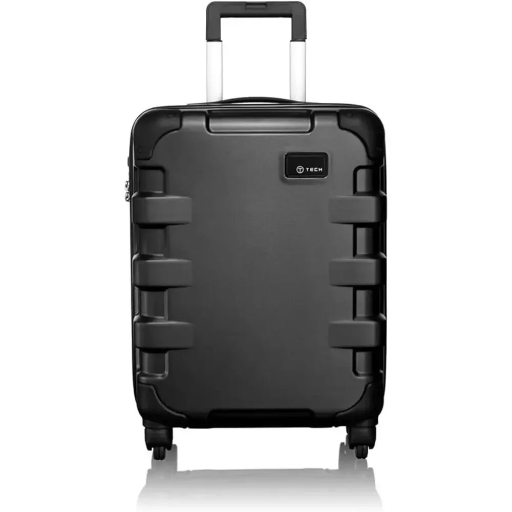 TUMI T-Tech International Carry-On Hard Case Luggage Black 4 Wheels Spinner 22”